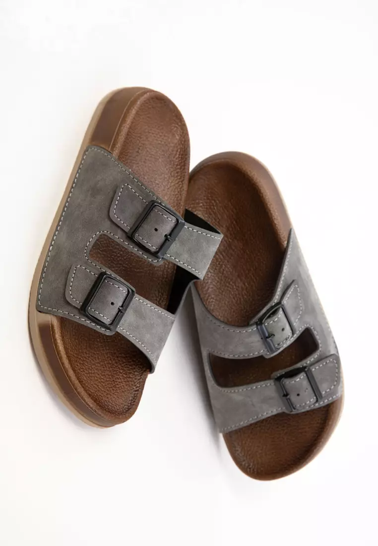 Gray Unisex Slippers 20723