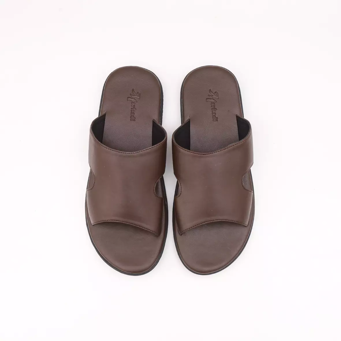Marhadi Sandal Selop Pria Sendal Kulit Cowok - Laboan Slide