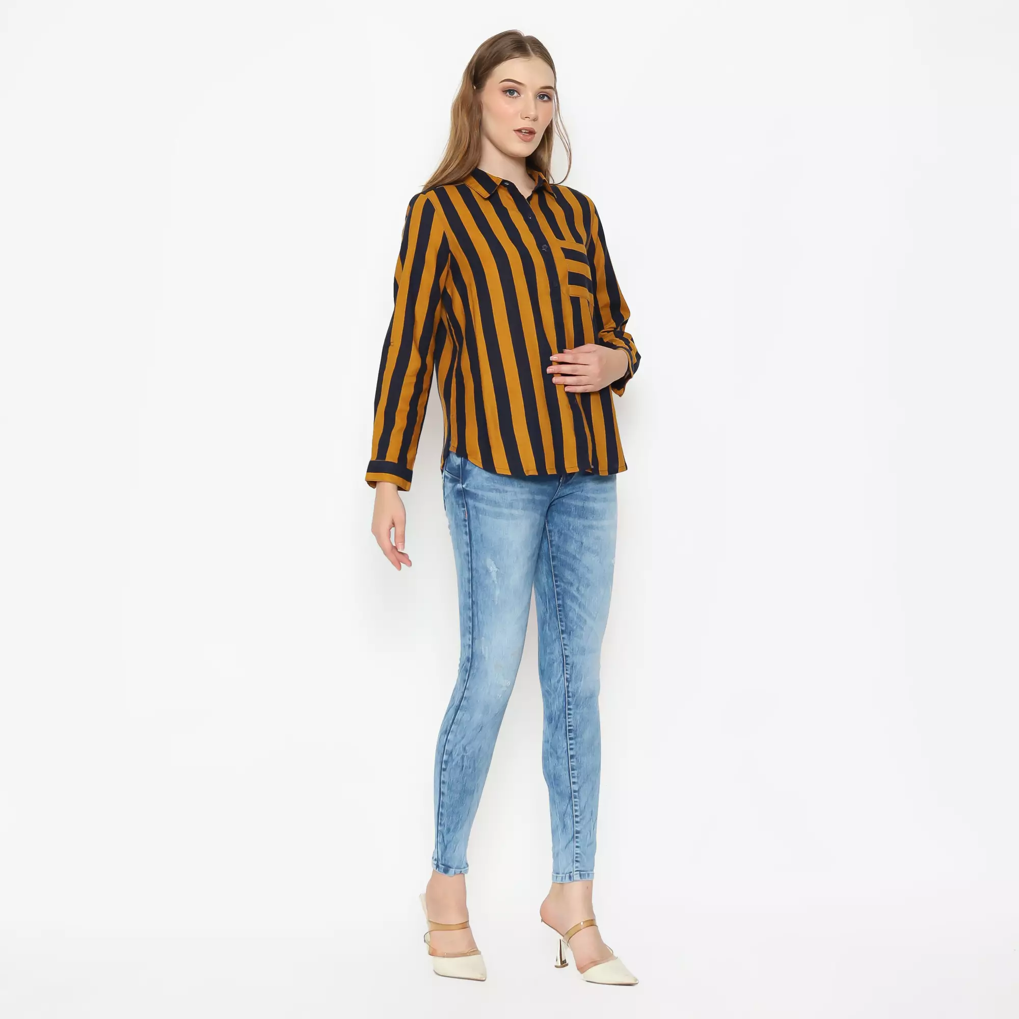 Nuala Shirt Mustard