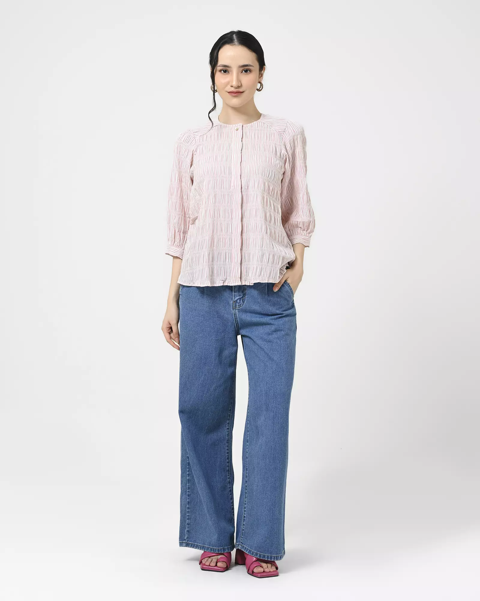Geulis.id DILINA BLOUSE - Pink
