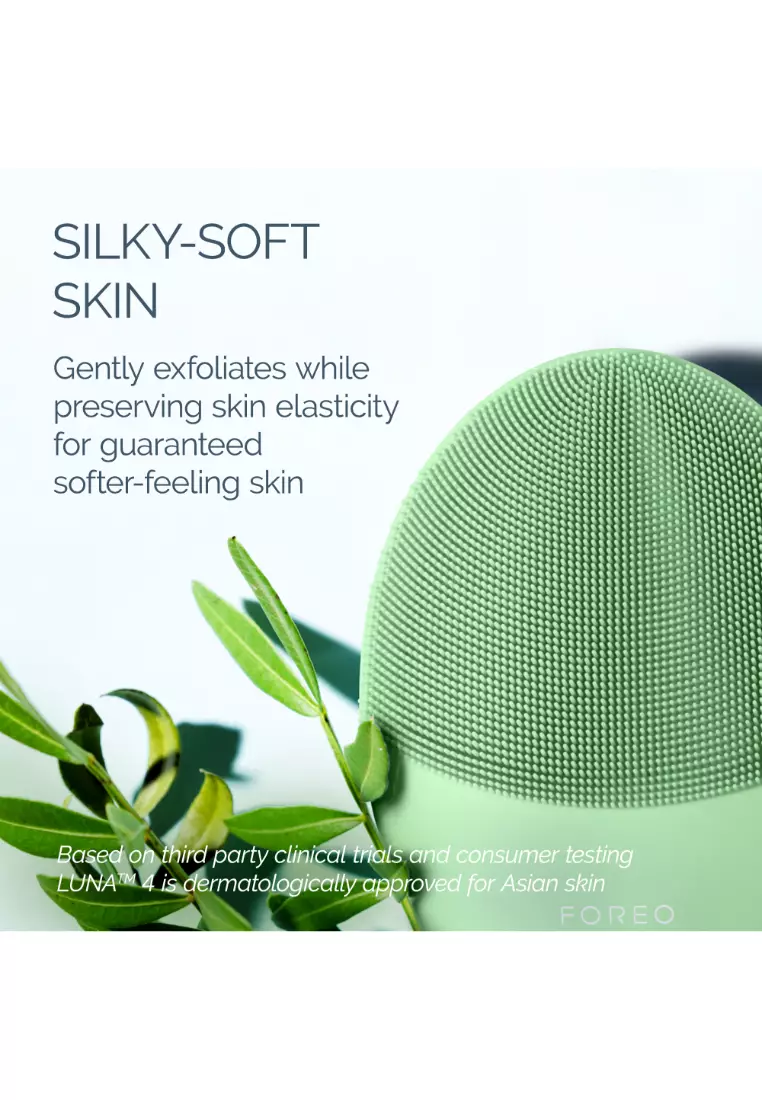 FOREO LUNA 4 Smart Facial Cleansing & Firming Massage Device for Combination Skin