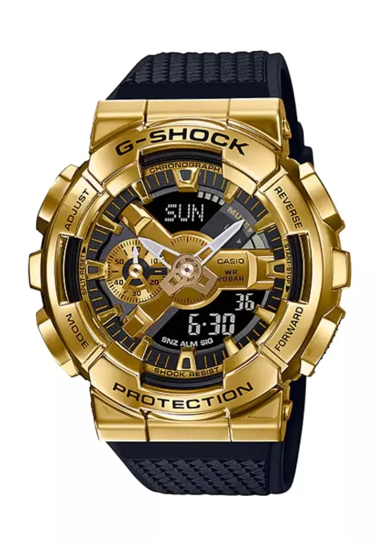 G-SHOCK　GM-110VG CASIO G-SHOCK GM-110VG-1A9JR Black STEAMPUNK Metal Case