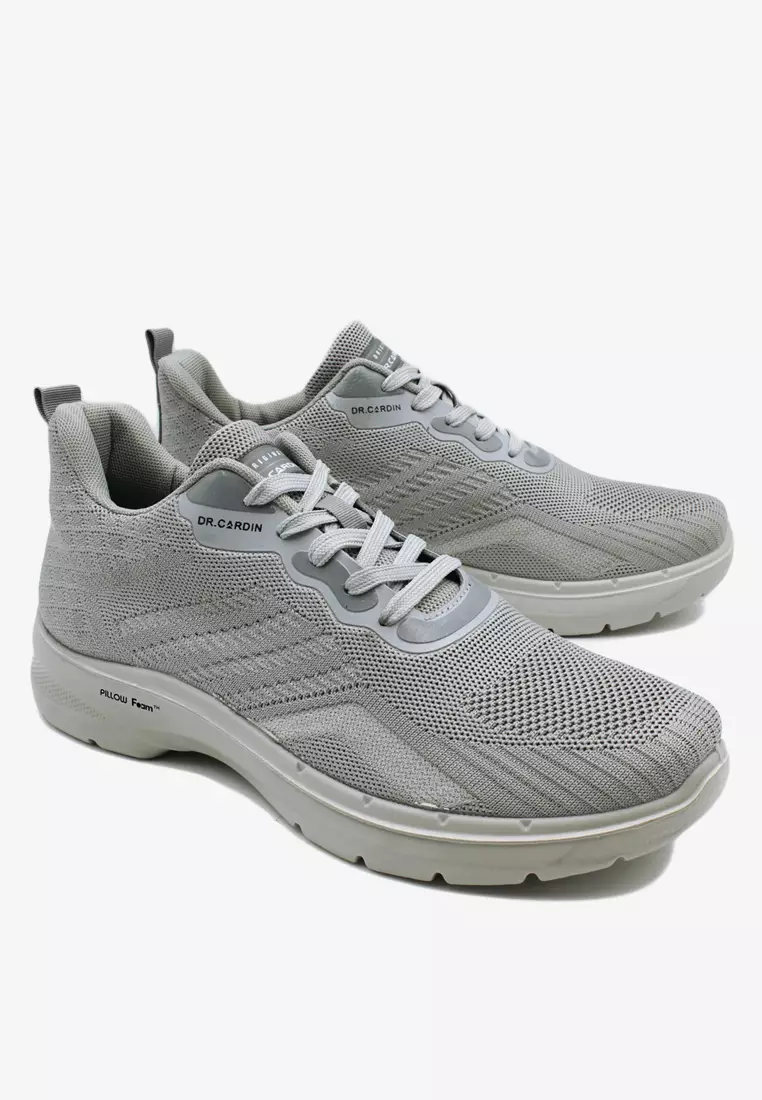Dr Cardin Men Pillow Foam Lightweight Lace-Up Sneaker JIK-61085