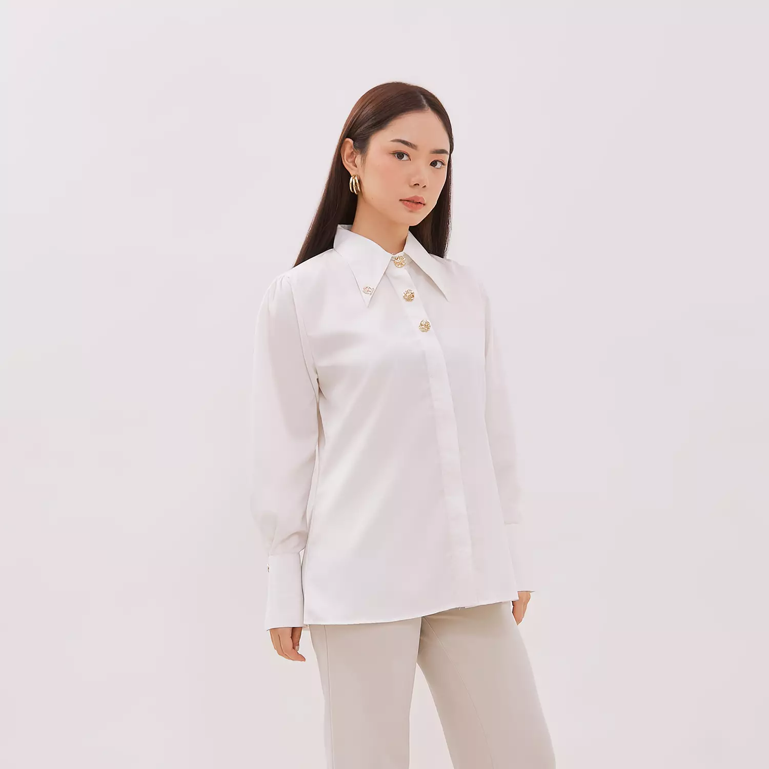 Chanté - Gaura Shirt in Broken White