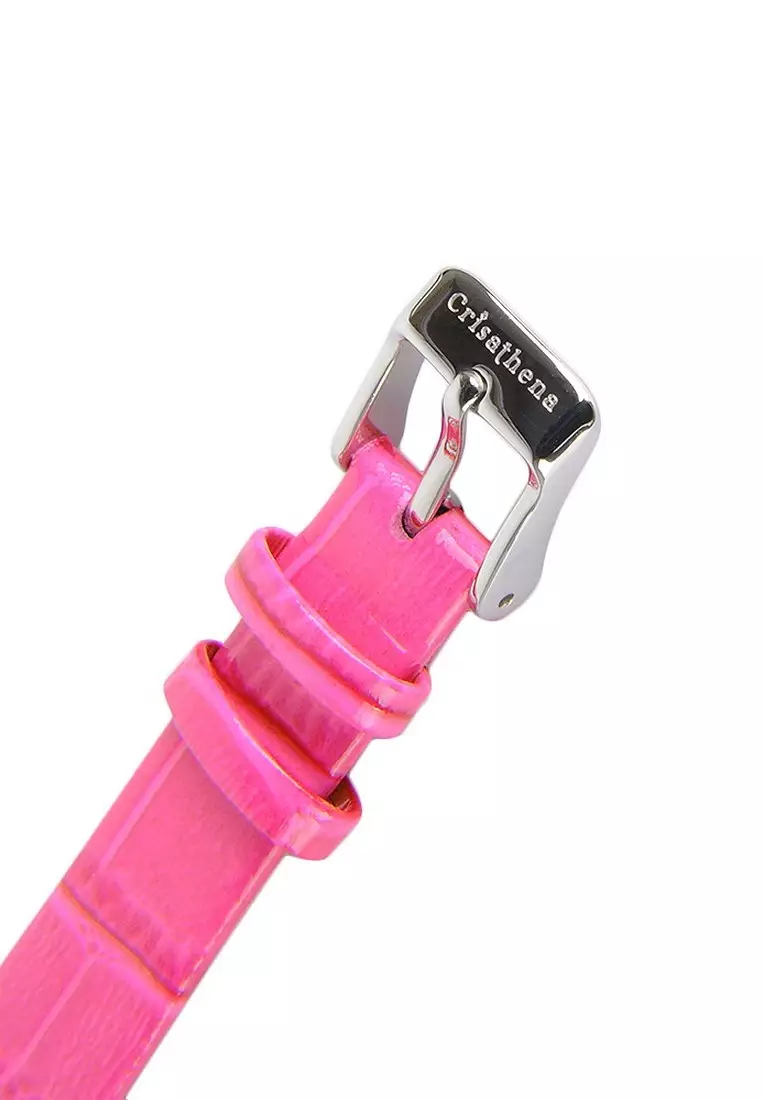 女裝Snow時尚腕錶(桃紅色)