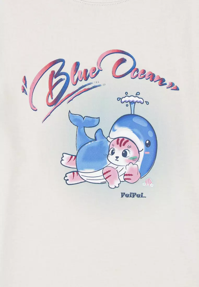 Girls' FeiFei The Cat T-Shirt