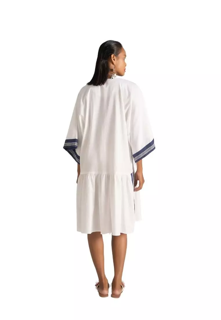 New Linen New Horizon Midi Linen Dress