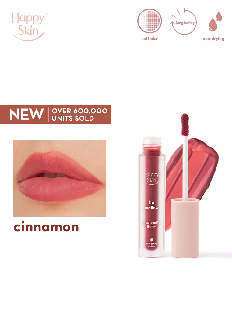 Buy Happy Skin Lip Mallow Coffee Tint In Cinnamon 2024 Online | ZALORA ...