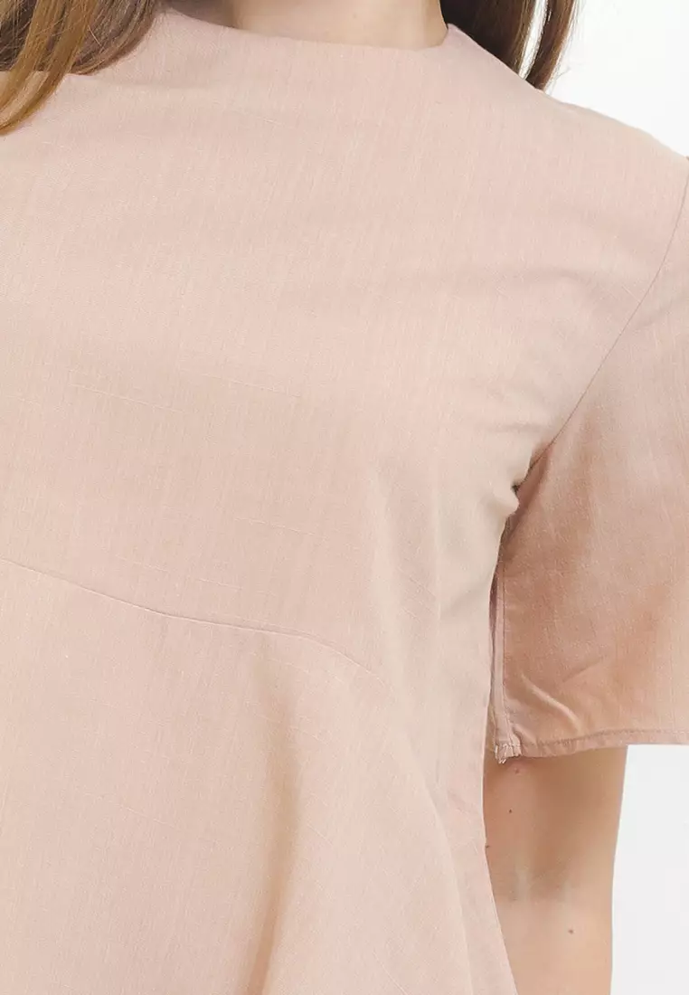 Eterna Blouse In Beige