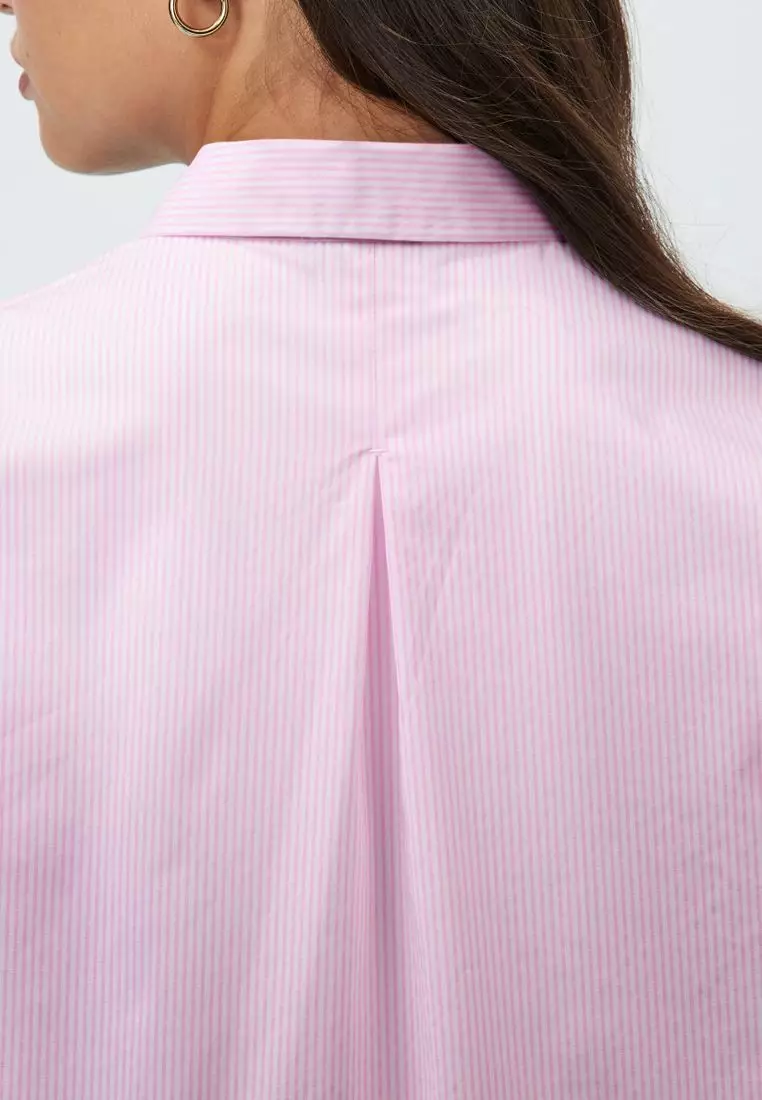 Fitted Stretch Essential Long Sleeve Shirt
