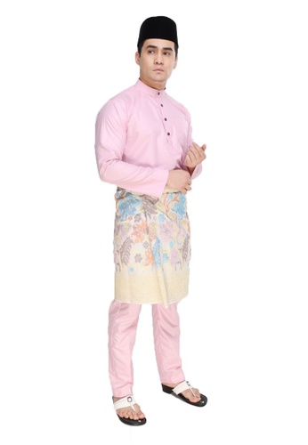 Amar Amran pink Baju Melayu Moden 922DBAA2411652GS_1