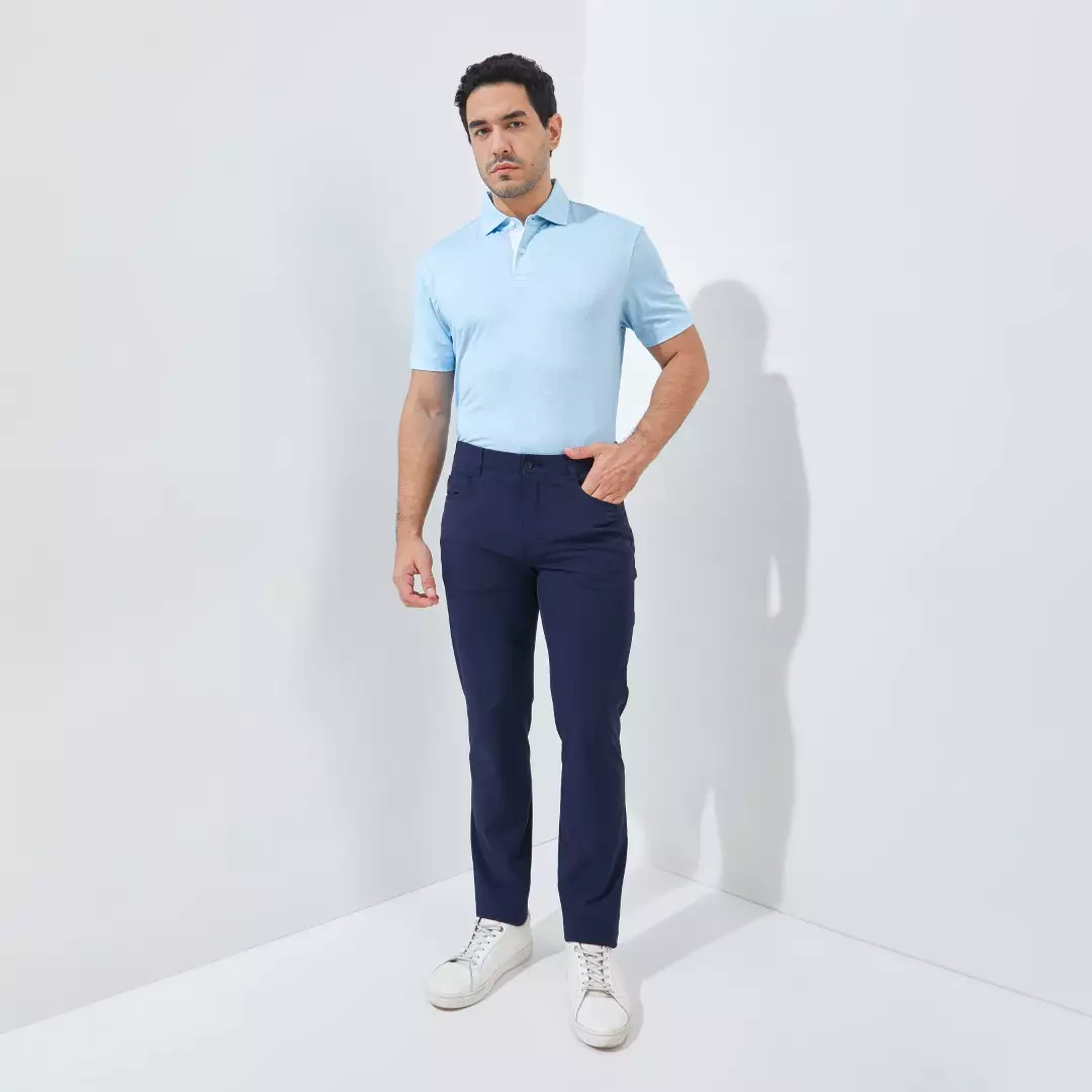 Jack Nicklaus Amstel Premium Pants Regular Fit Classic Navy Warna Navy