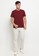 The Executive red Slim Fit Short Sleeve T-Shirt A8FDDAAA89F137GS_4