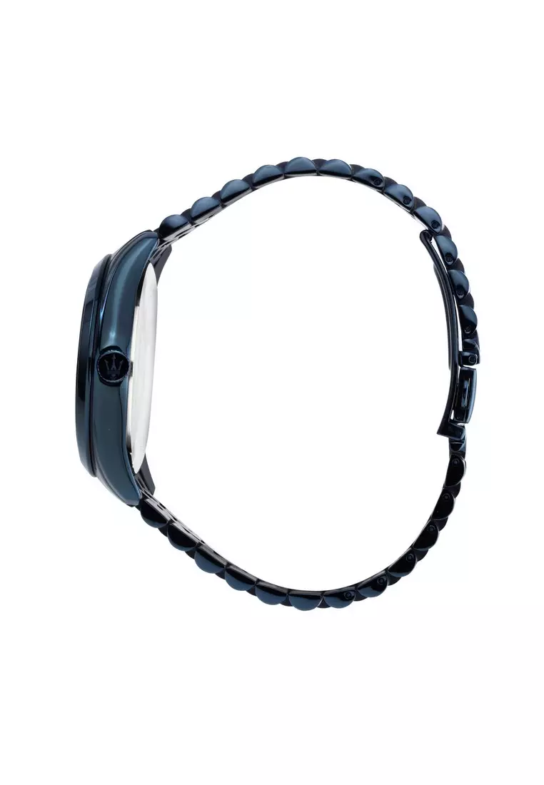 【2 Years Warranty】Maserati Attrazione 43mm Men's Quartz Watch R8853151016