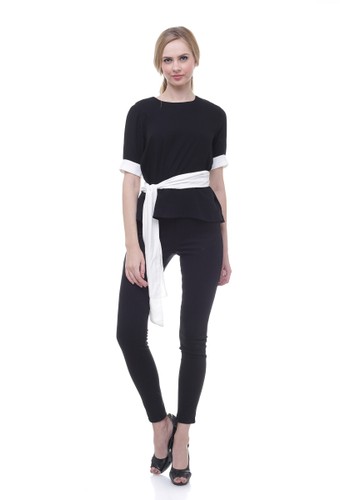 Collection - Kelly Tie Belt Top