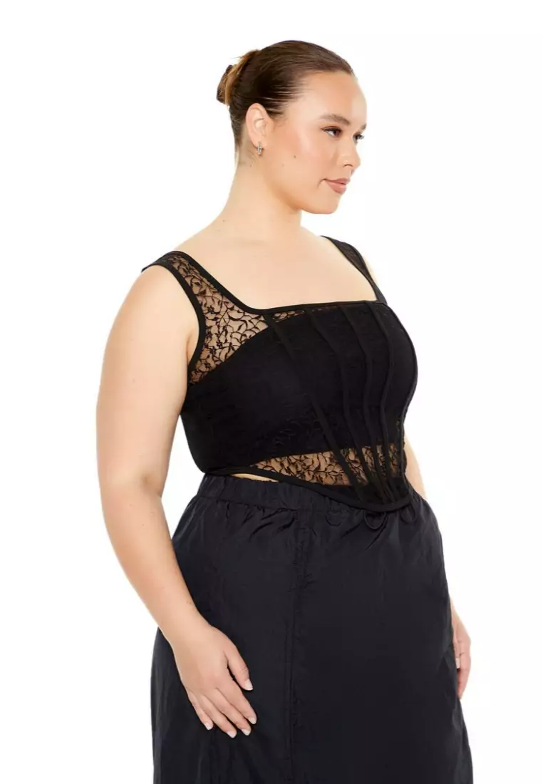 Forever 21 plus size crop top store