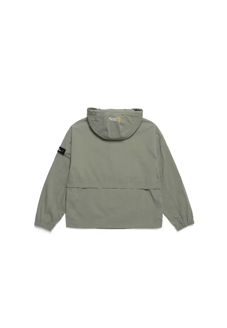 Women’s CYGNUS Woven Stretch Hooded Anorak Jacket