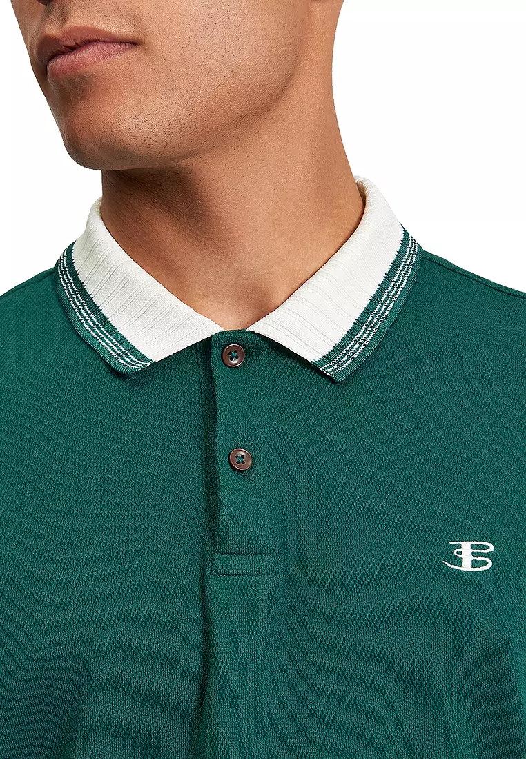 Trim Block Polo Shirt