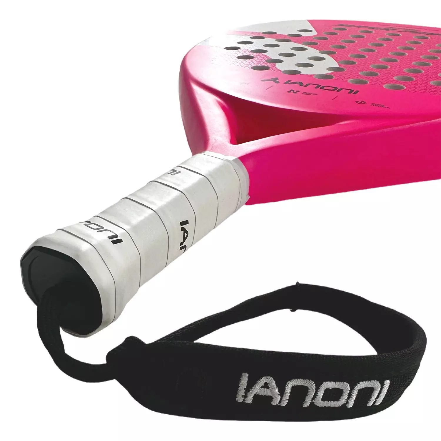 Raket Padel Carbon Ianoni Super Power Pink
