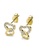Her Jewellery gold Gentle Love Earrings (Yellow Gold) - Made with premium grade crystals from Austria 15056ACAAA4B17GS_3