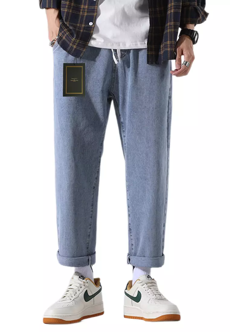 Tapered Washed Jeans AY-LS336