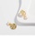 Glamorousky white Fashion Temperament Plated Gold Irregular Textured Hollow Geometric Round Earrings with Imitation Pearls F1A13AC65585BBGS_3