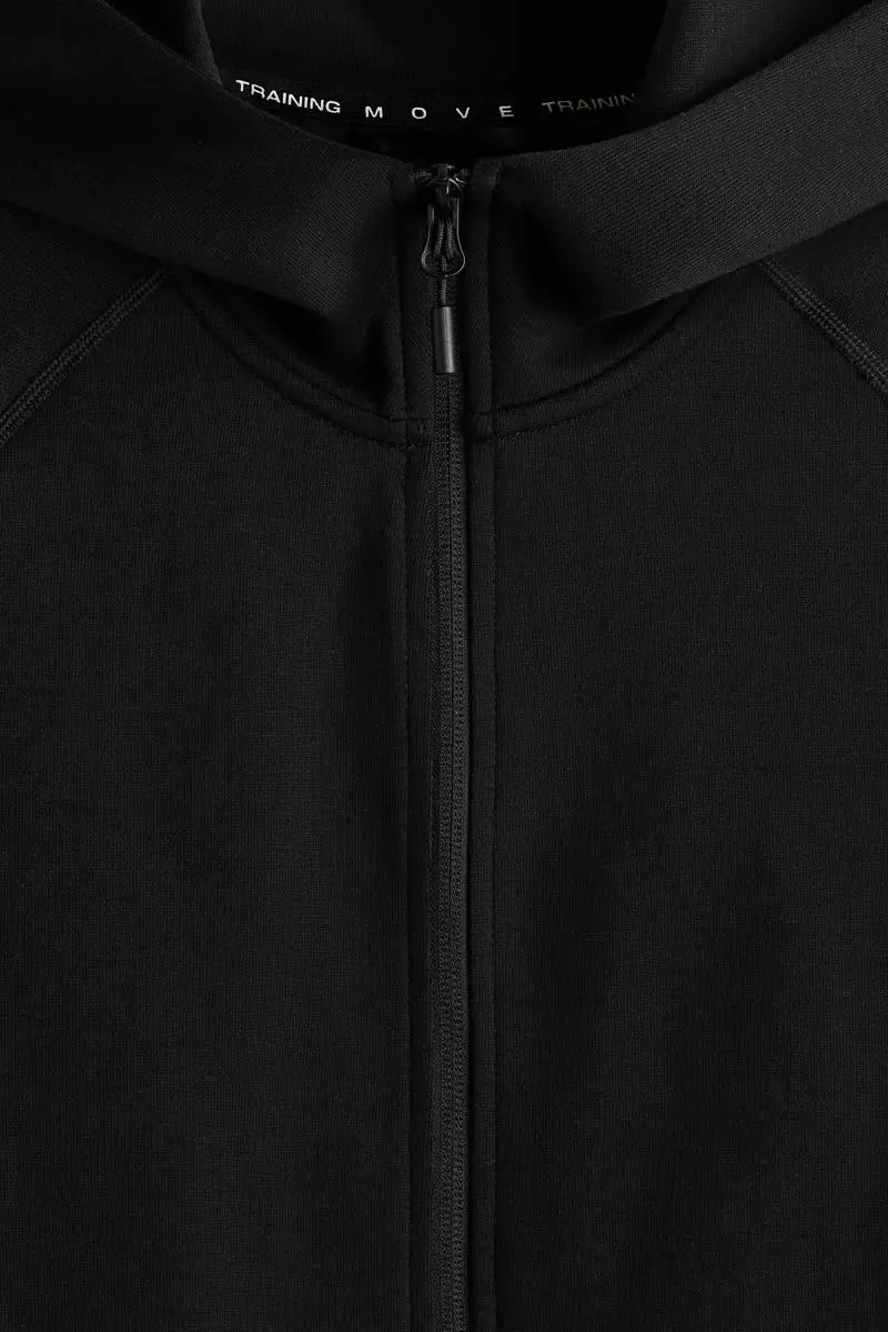 Sports zip-through hoodie with DryMove™
