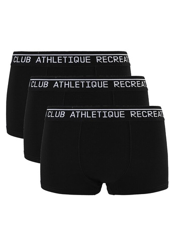 Athletique Recreation Club black Triple Packs Trunks 3FBE6US9CEFD55GS_1