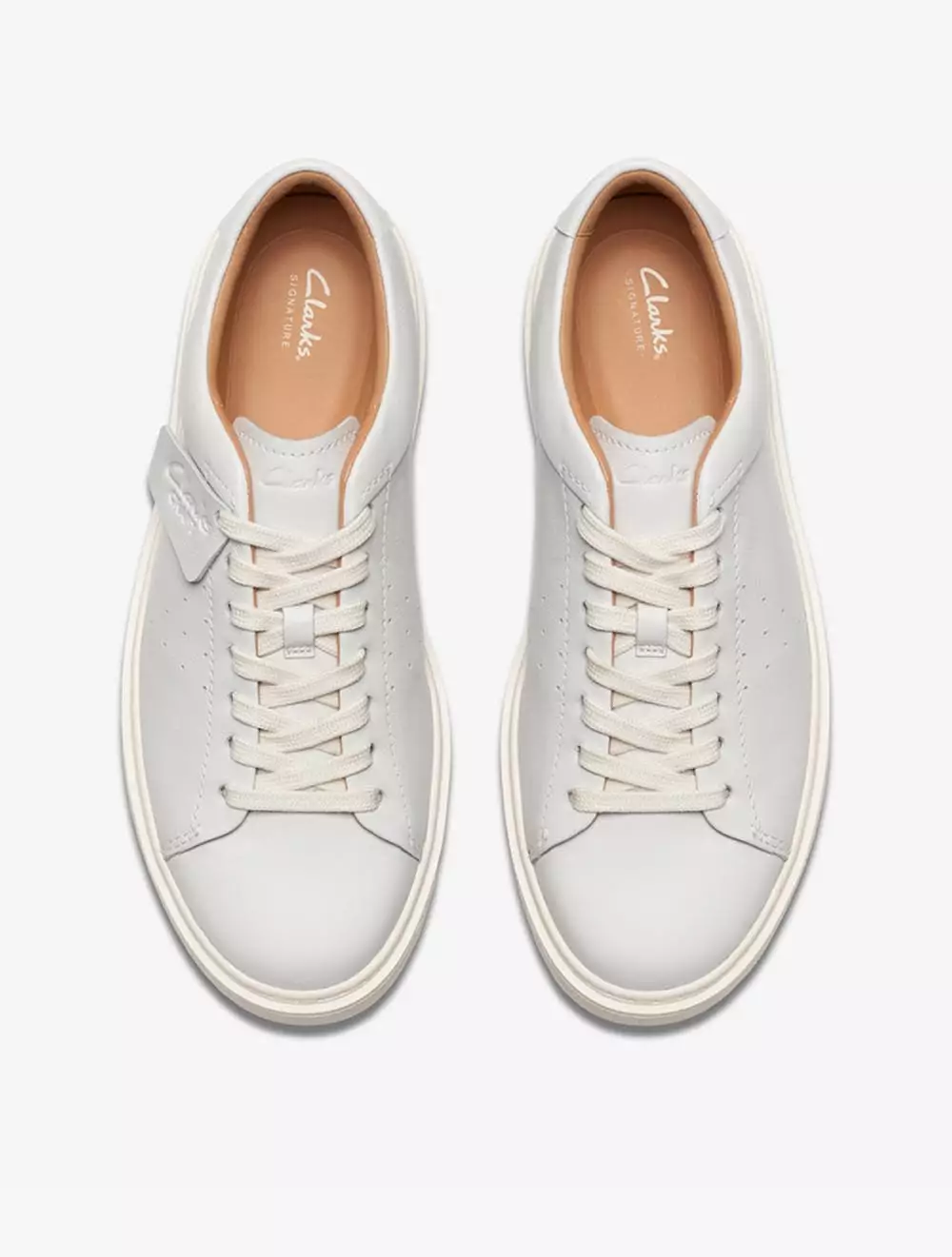 Clarks Craft Swift Men's Sneakers - White Leather