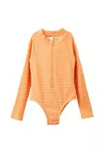 Mandarin Pop/Shimmer Stripe