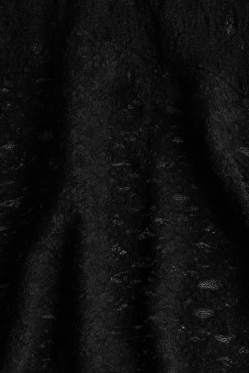 Asymmetric lace skirt