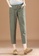 Its Me green Elastic Waist All-Match Trousers 94D66AABADEE4DGS_4