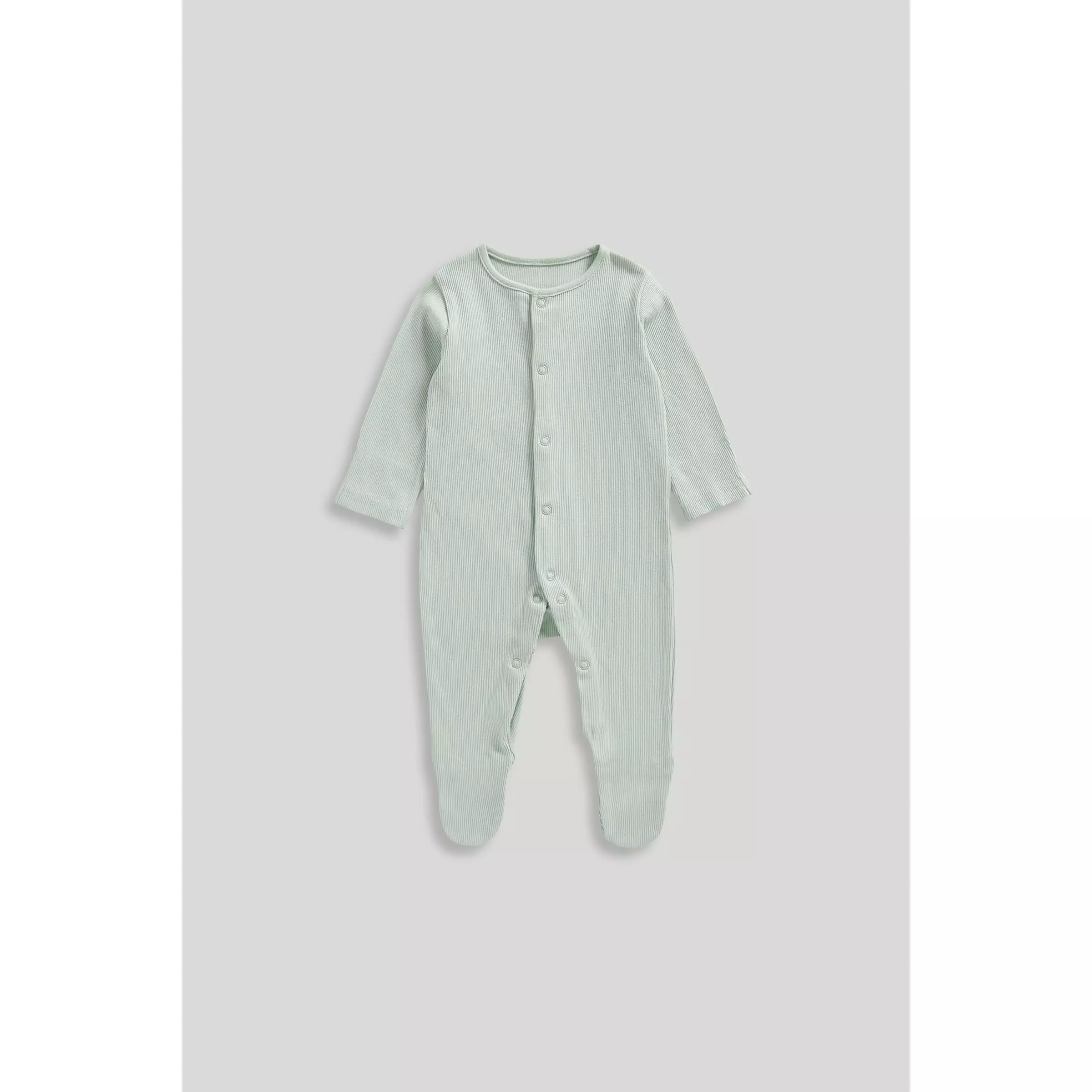 Mothercare Dinosaur Sleepsuits - 3 Pack - Set Baju Tidur Bayi Laki-laki (Biru)