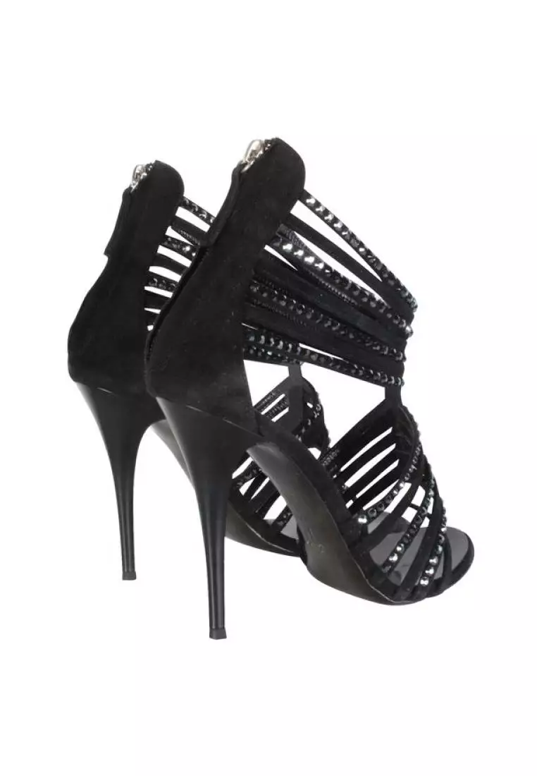 Giuseppe zanotti peep toe heels best sale