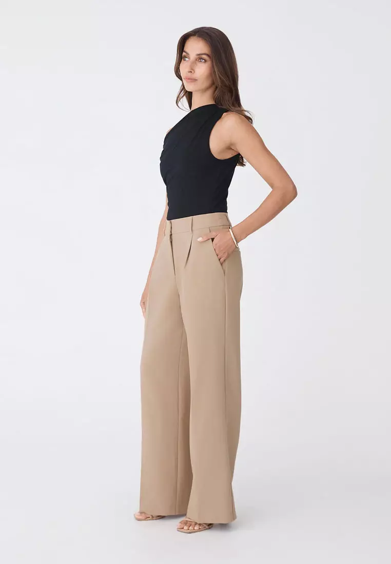 Nikki Tailored Wide Leg Pants