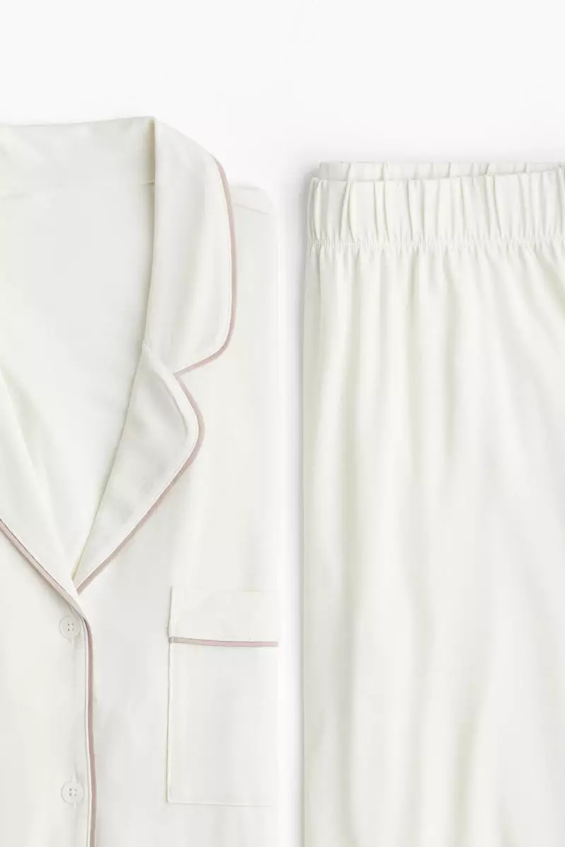 Viscose-blend pyjamas