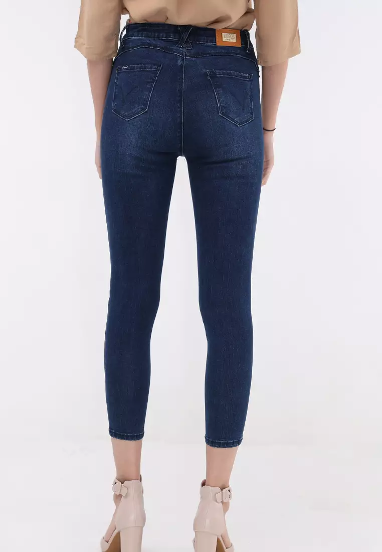 Denim High Waist Ladies Jeans