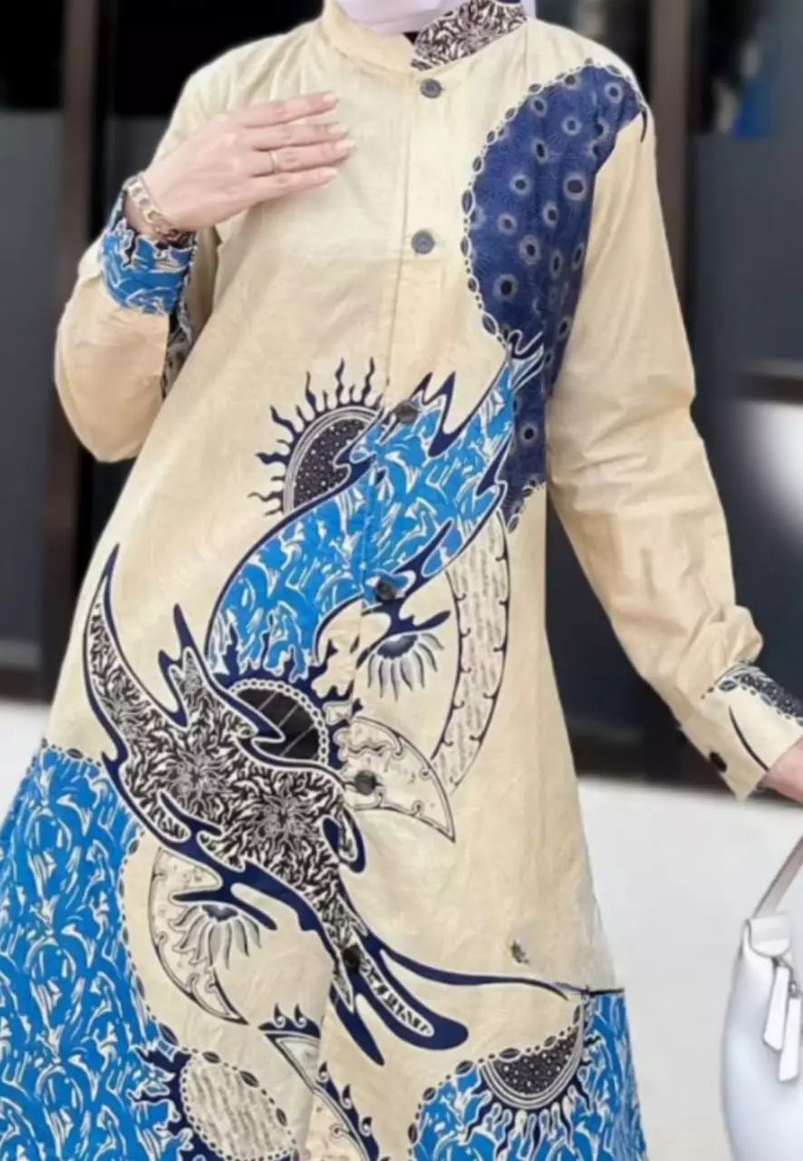 Tunik Batik Masantra Krem Premium ALN
