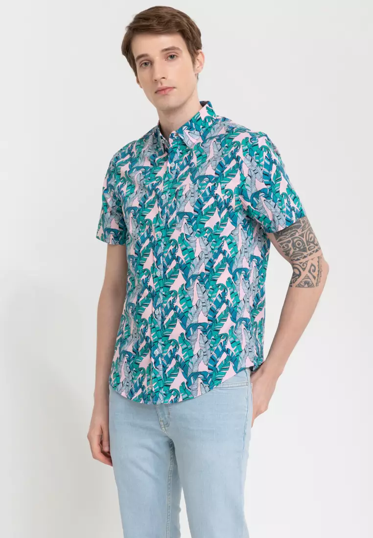 Original penguin button discount down shirt