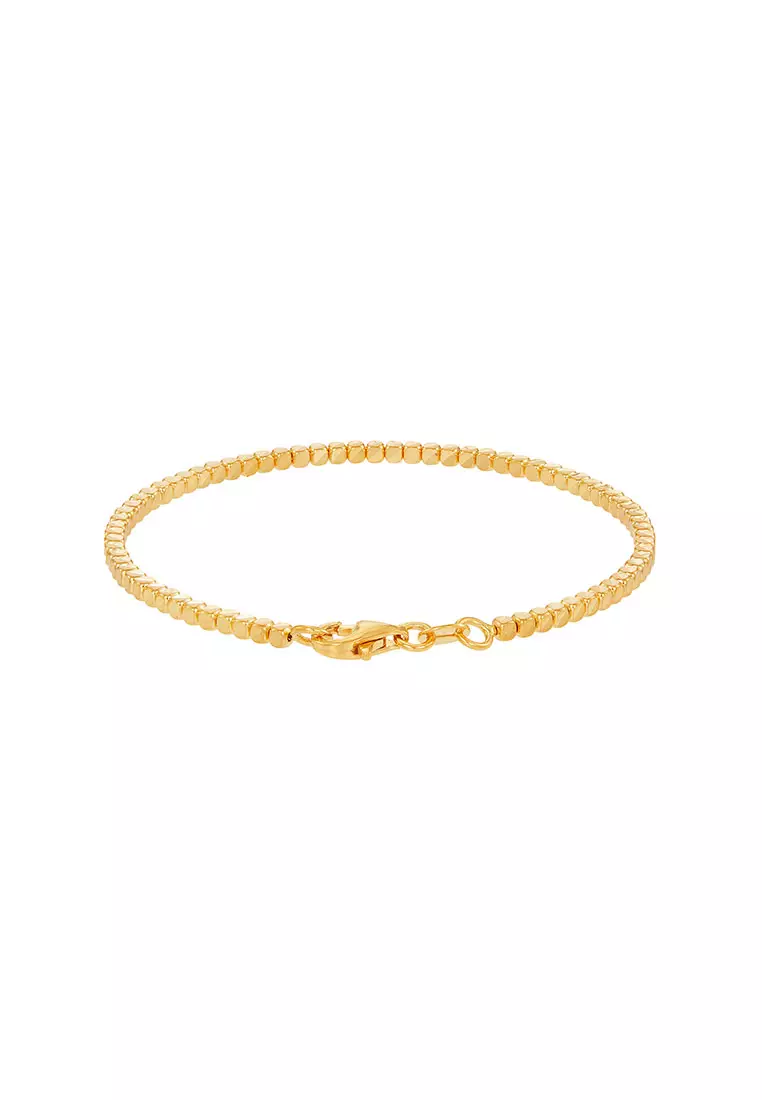HABIB Oro Italia 916 Yellow Gold Bracelet GW49580124