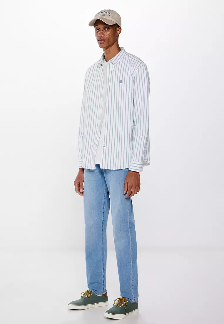 Striped Oxford Shirt