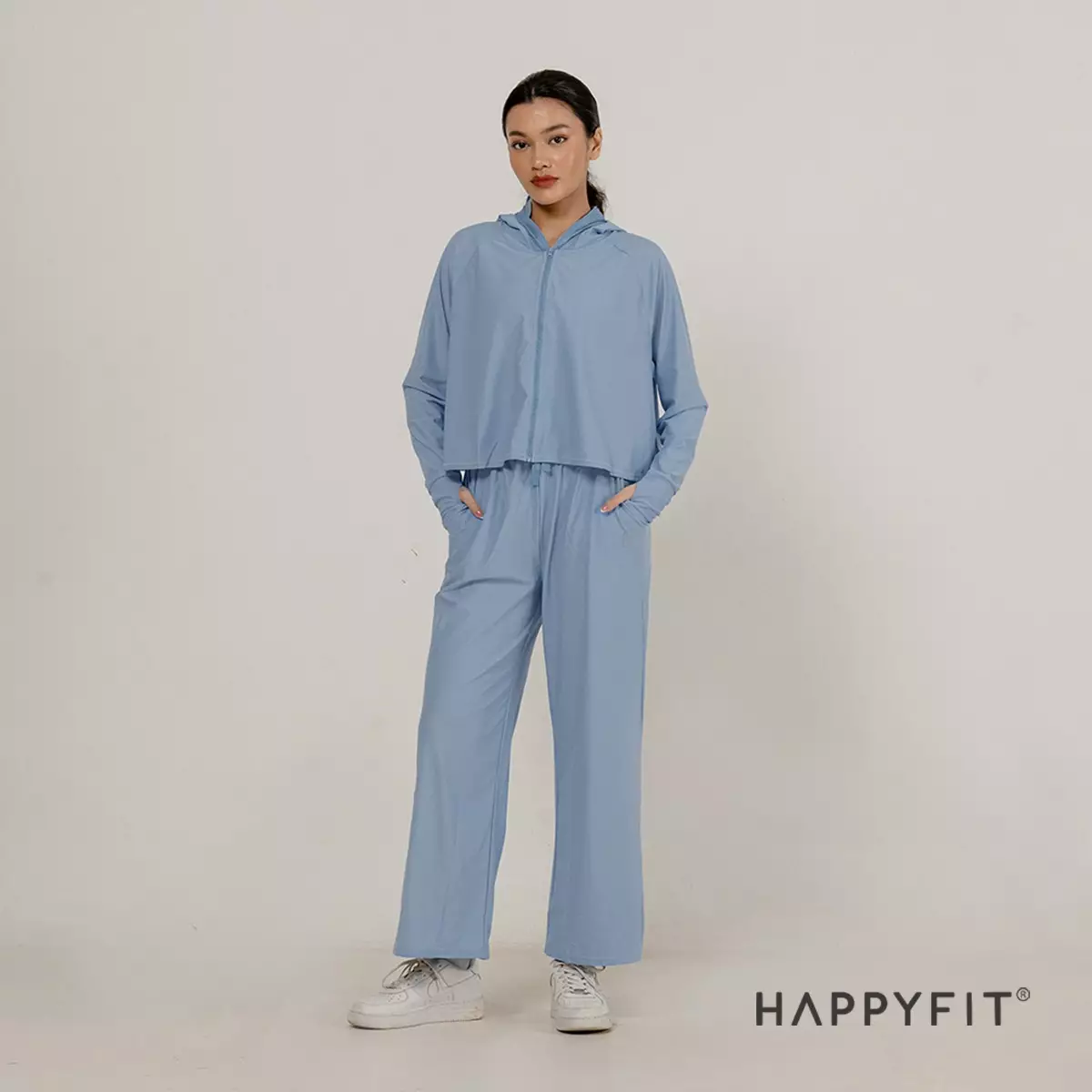 HAPPYFIT Jogger Pants Cloudy Comfort - Cloudy Blue