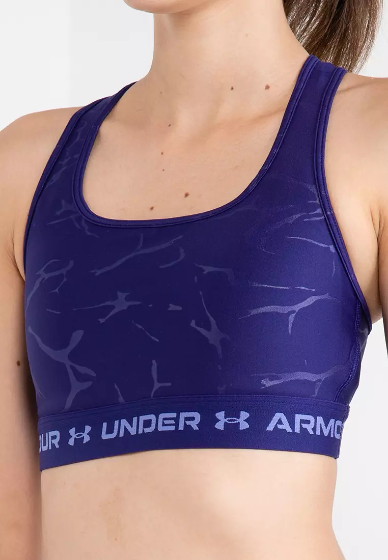 Under Armour Women's Armour Mid Crossback Novelty Sports Bra