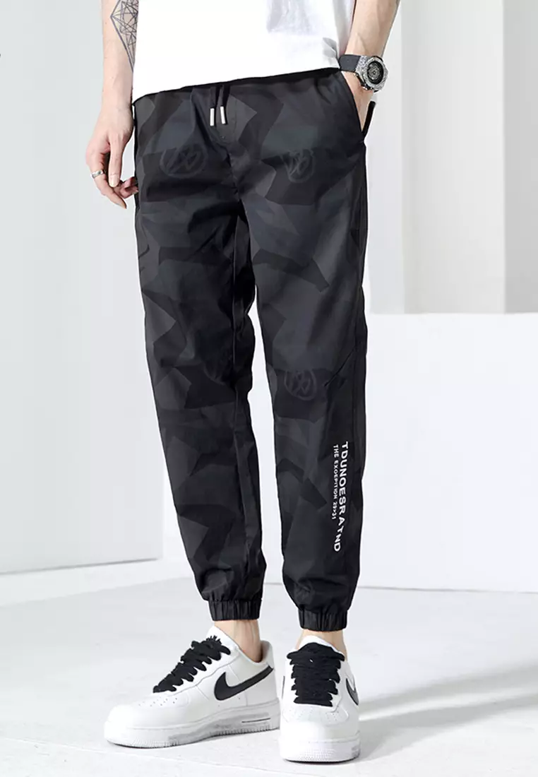 Camo Skinny Jogger Pants