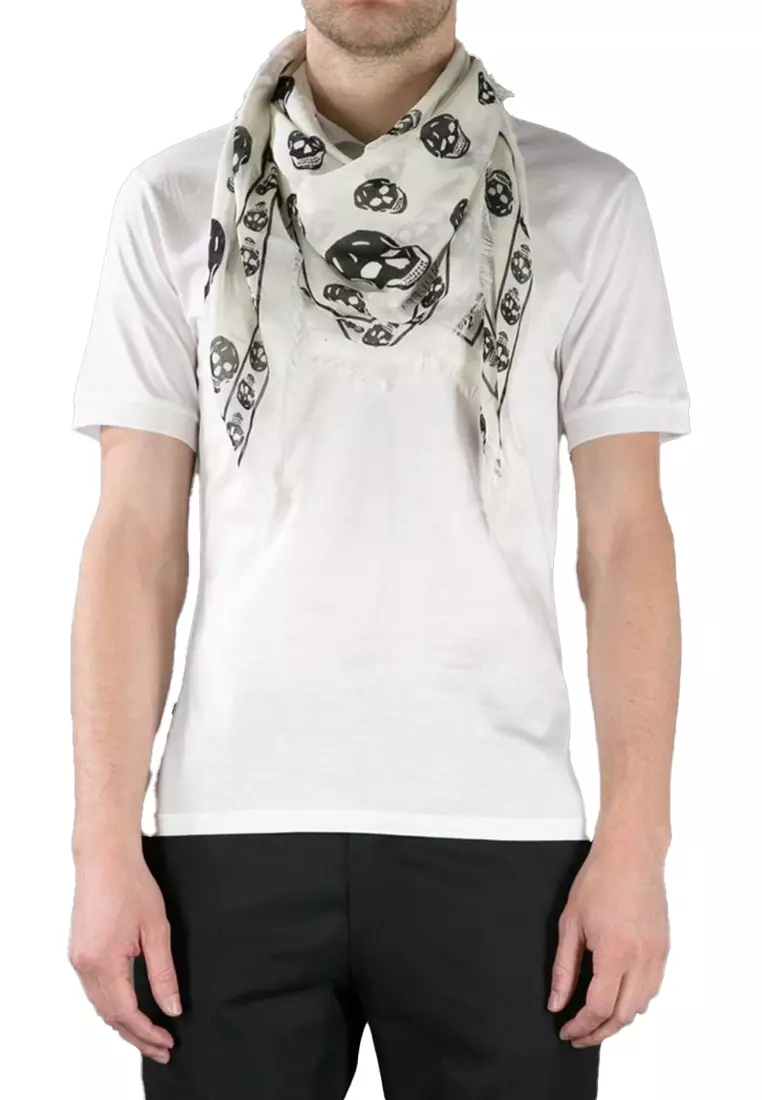 Alexander mcqueen scarf mens best sale