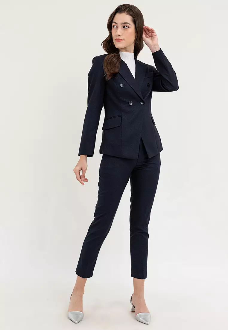 Textured Suit Blazer