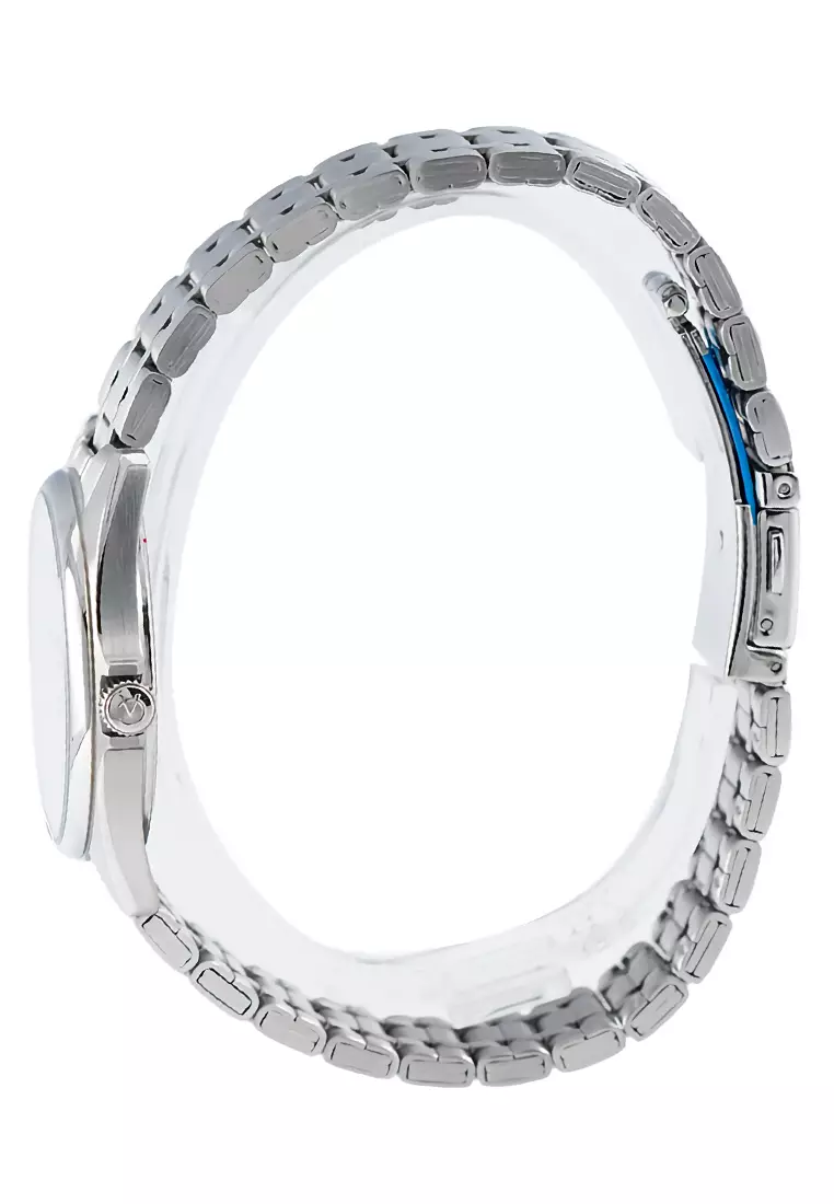 Alexandre Christie - Jam Tangan Wanita - Silver - Stainless Steel Bracelet - 8661 LDBSSSL