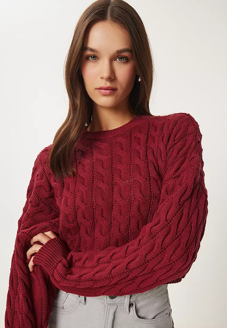 Braid Knitted Jumper