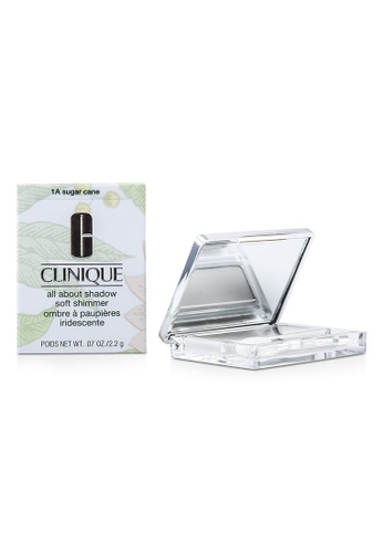 Clinique CLINIQUE - All About Shadow - # 1A Sugar Cane (Soft Shimmer) 2.2g/0.07oz B6F91BE60D46C5GS_1