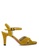 CARMELLETES yellow Suede Heeled Sandals 80292SHE23AB38GS_2
